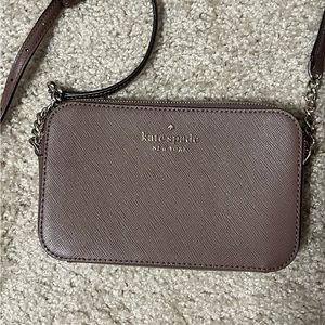 Taupe brown Kate Spade purse